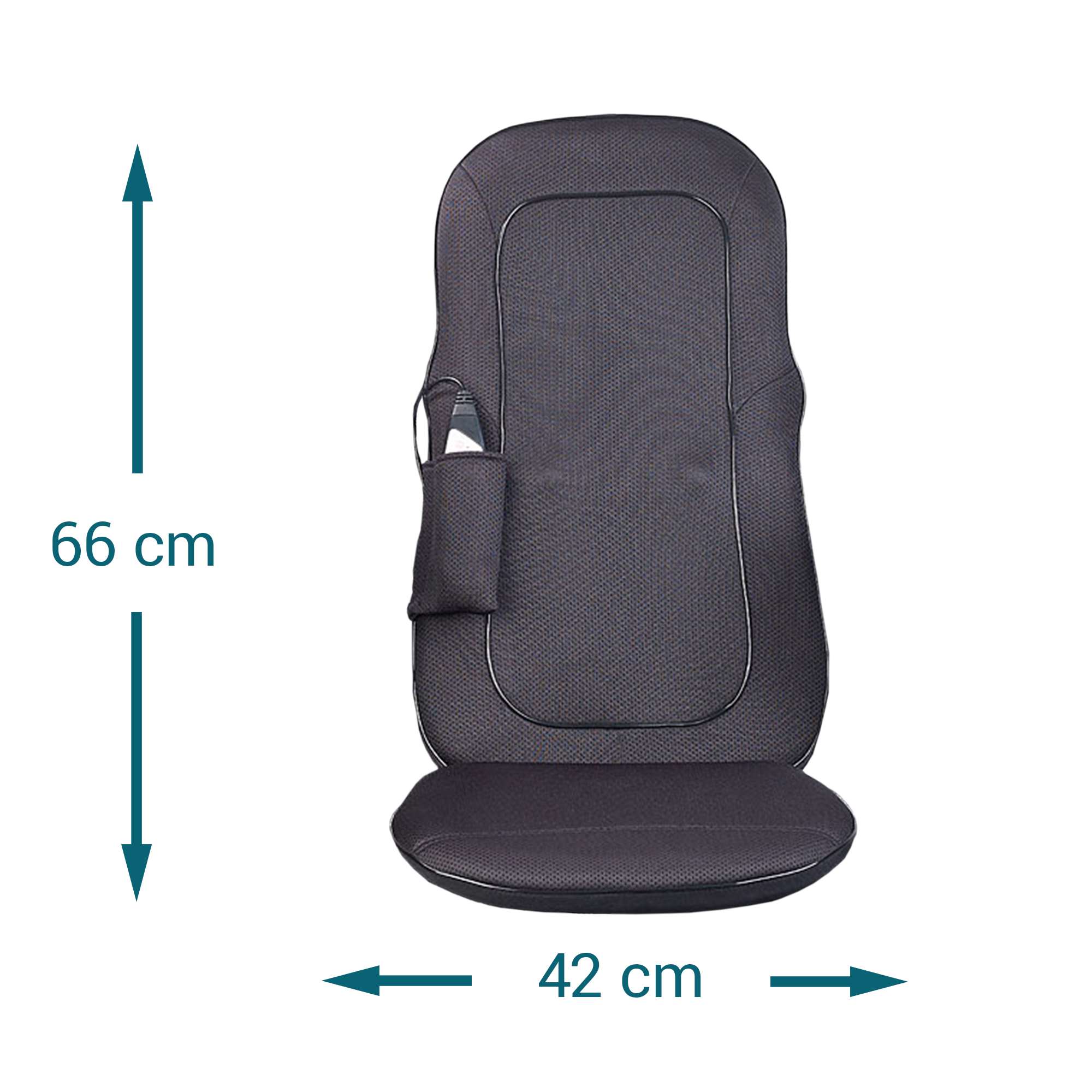 Wellness Massagesitzauflage mit Wärmfunktion 9