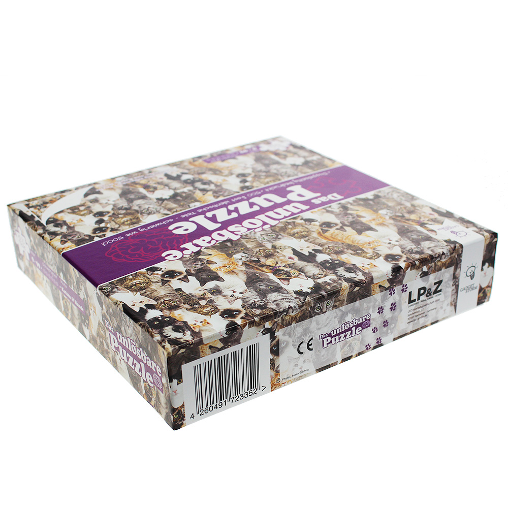 Unlösbares Puzzle - Katzen und Hunde