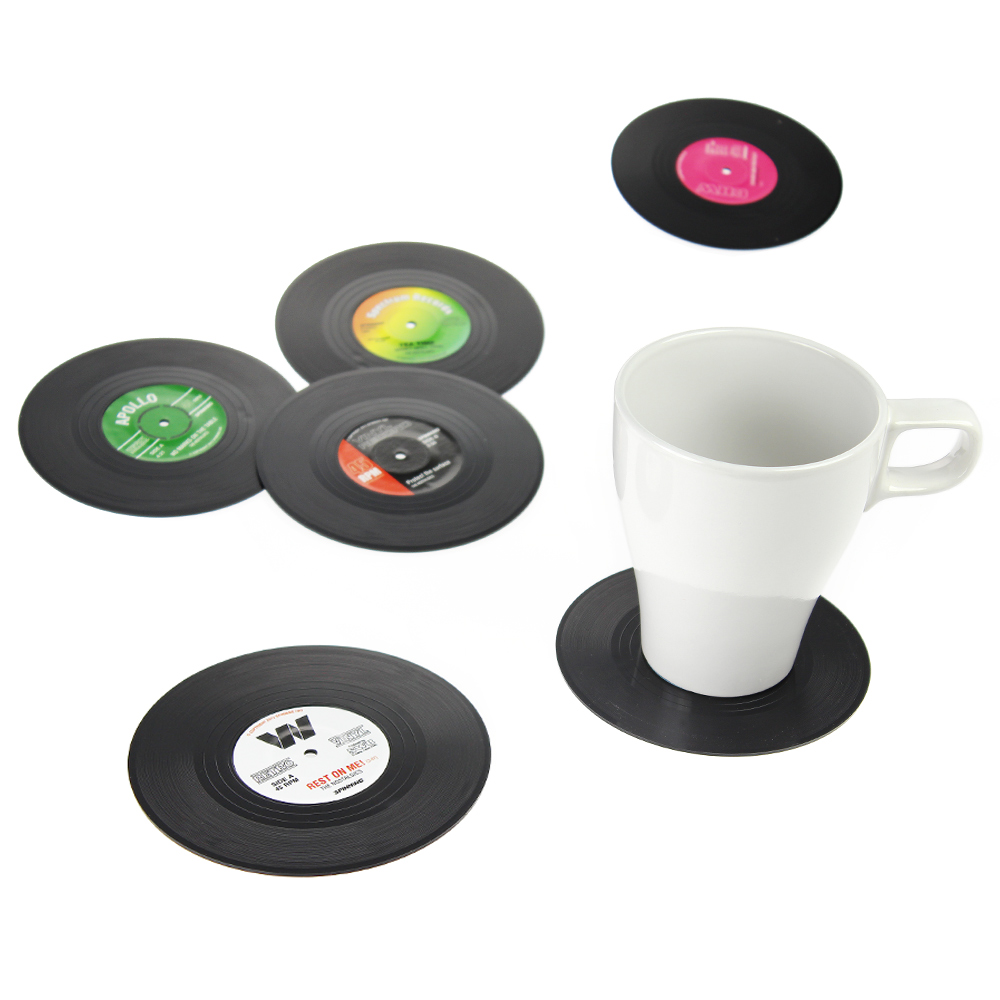 Schallplatten-Untersetzer Vinyl
