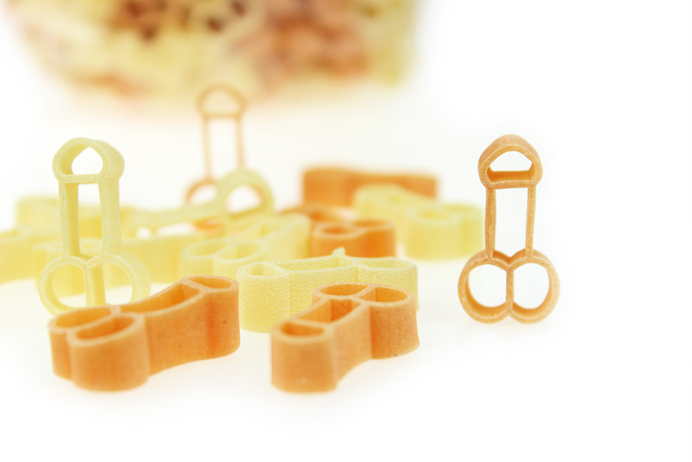 Penis Nudeln mit Paprikageschmack, Lustige Sex Nudeln in Penisform, Penis Pasta aus Hartweizengrieß, Pasta in lustiger Penisform