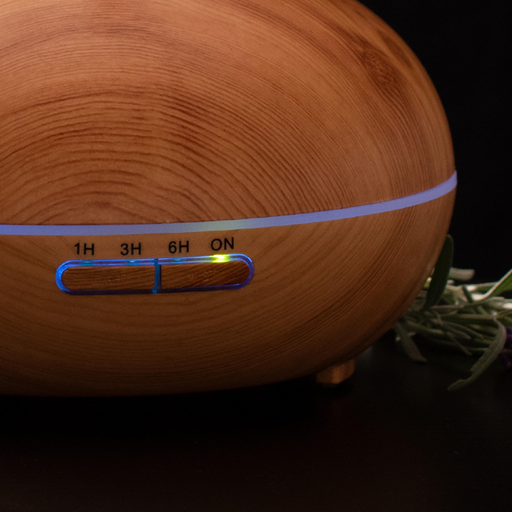 Raumbefeuchter mit Aroma Diffusor und Farbwechsel