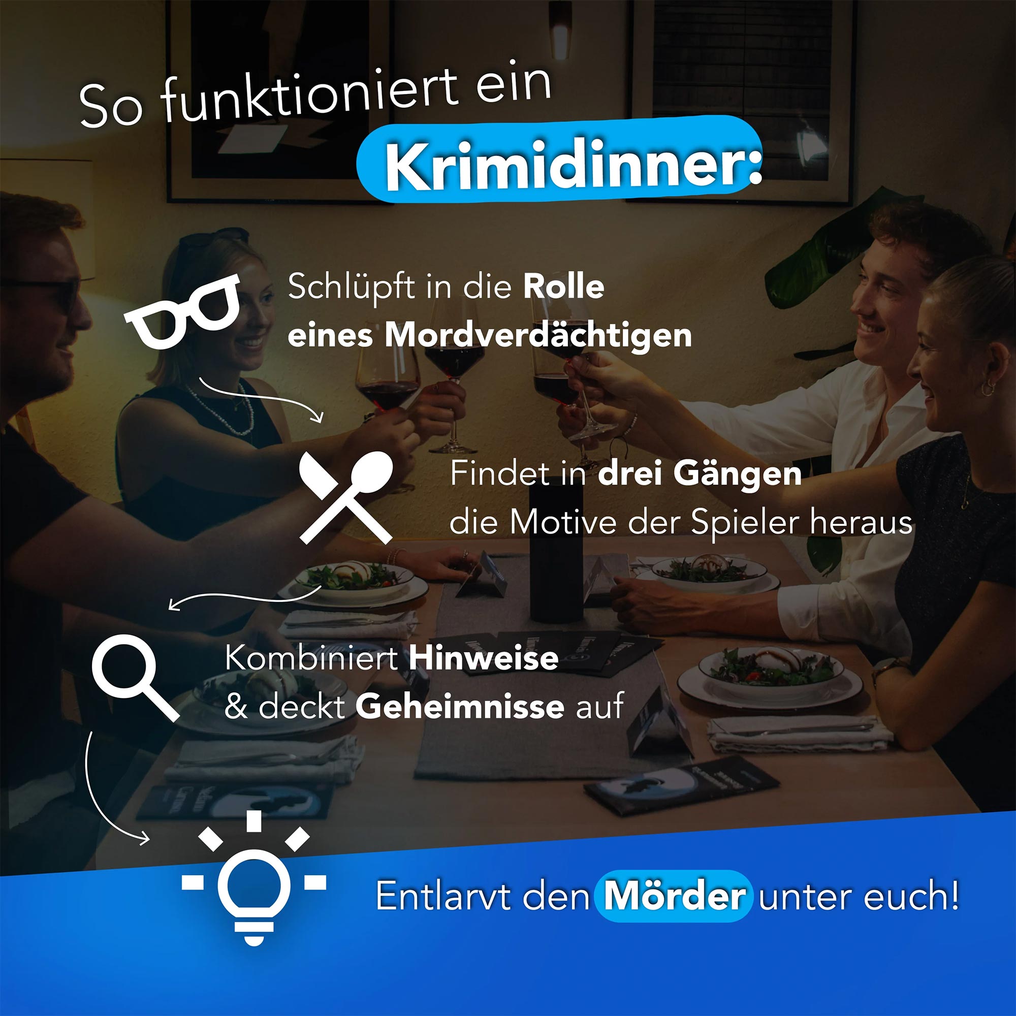 Krimidinner für Zuhause - Das letzte Konzert