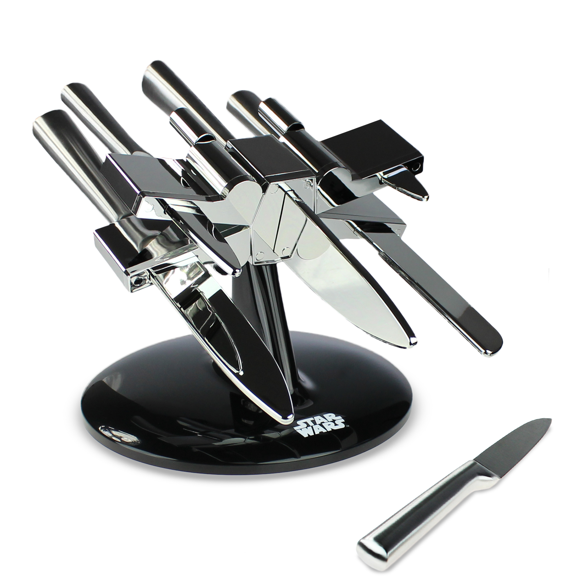 Messerblock, Messerhalter als Star Wars X-Wing, Raumschiff Messer Block