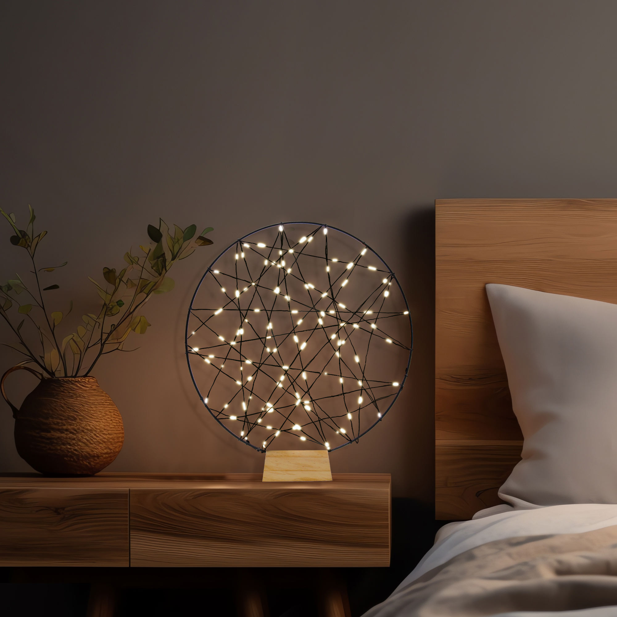 LED Traumfänger Lampe - Stimmungslicht