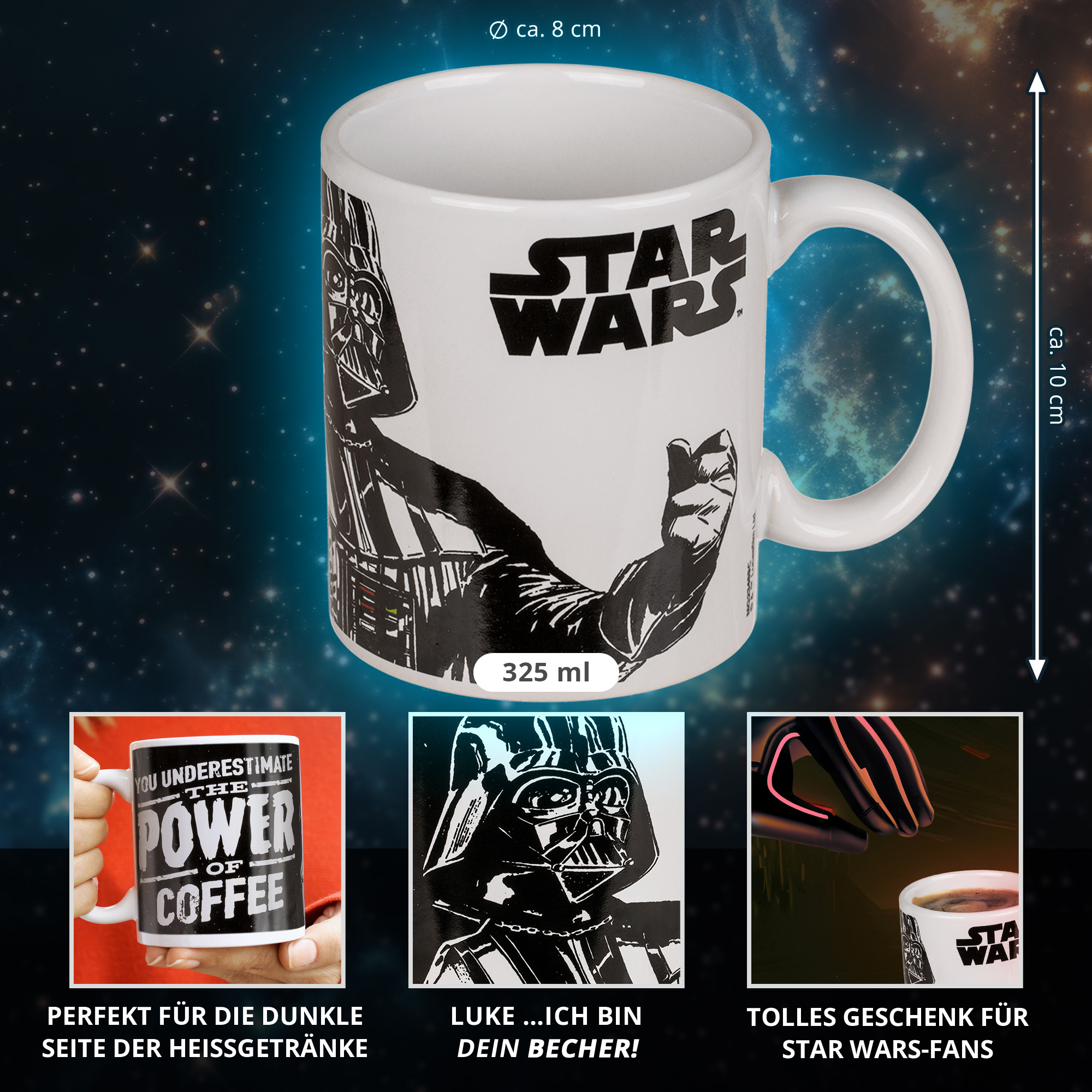 Star Wars Tasse - Darth Vader Becher