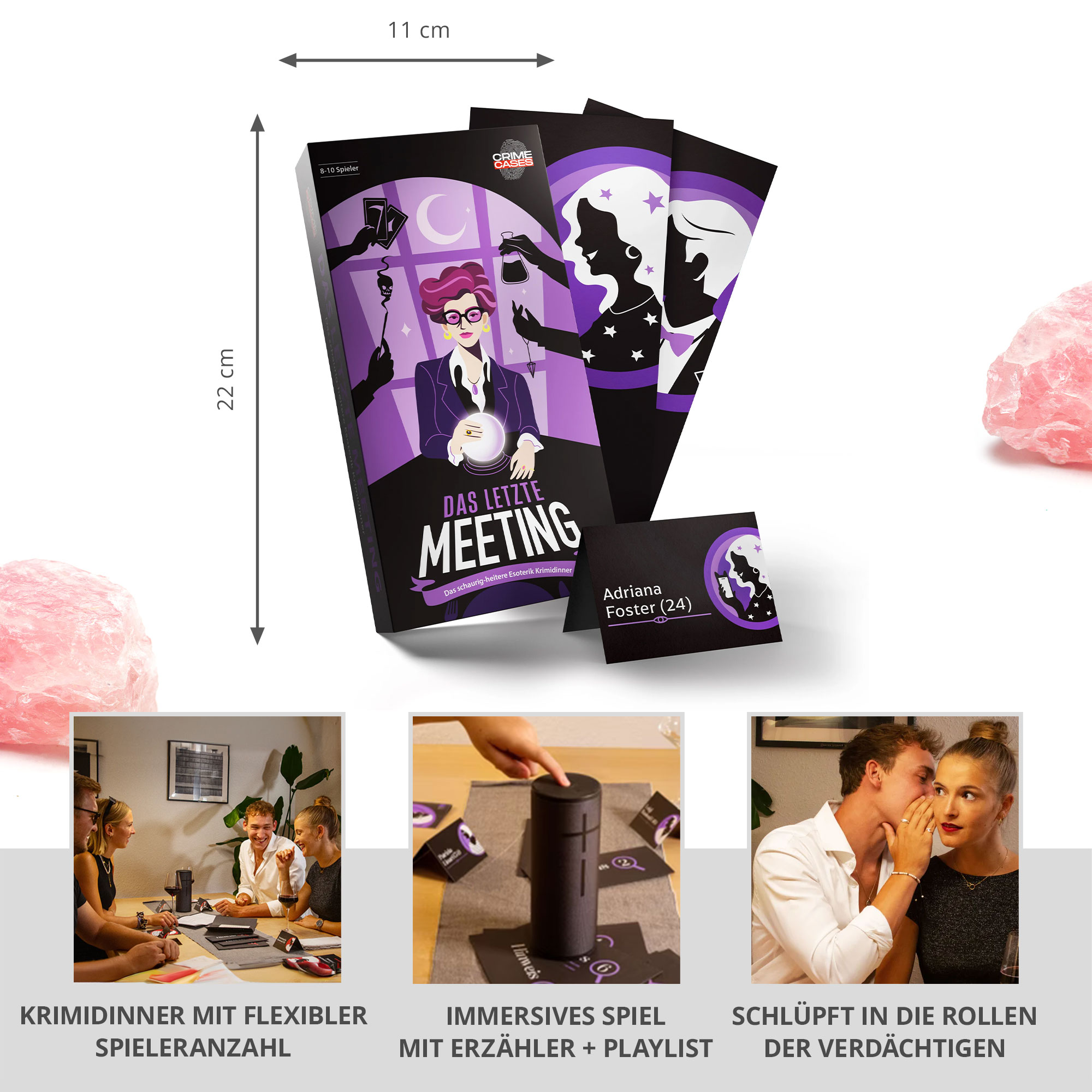 Krimidinner für Zuhause - Das letzte Meeting
