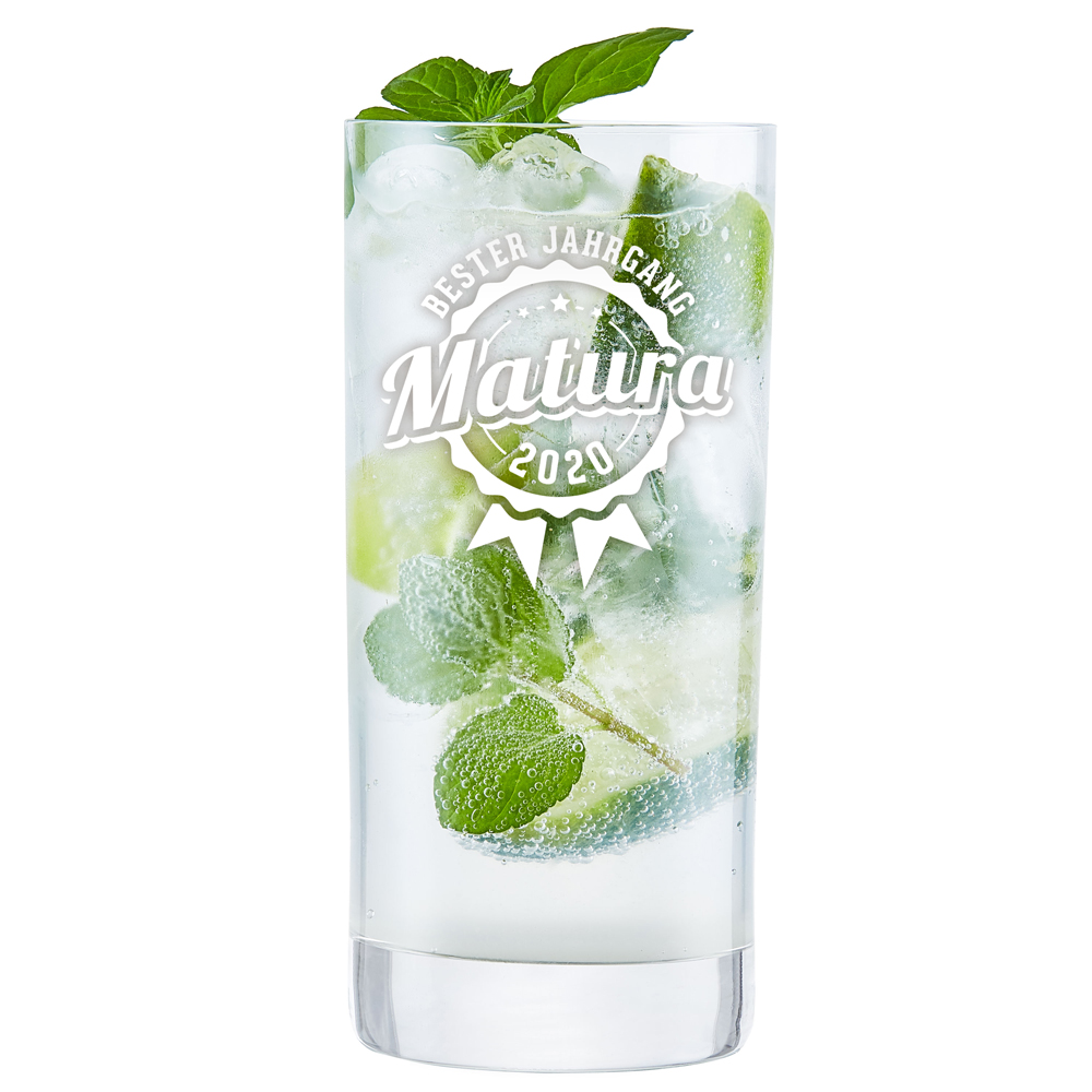 Craft Bier Glas mit Gravur - Matura Jahrgang