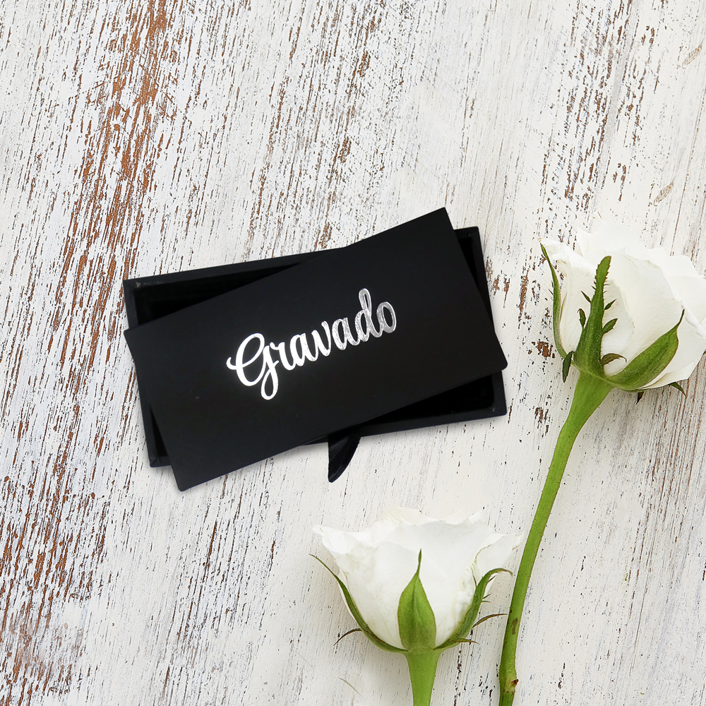 Manschettenknöpfe mit Gravur zur Hochzeit - Ranken