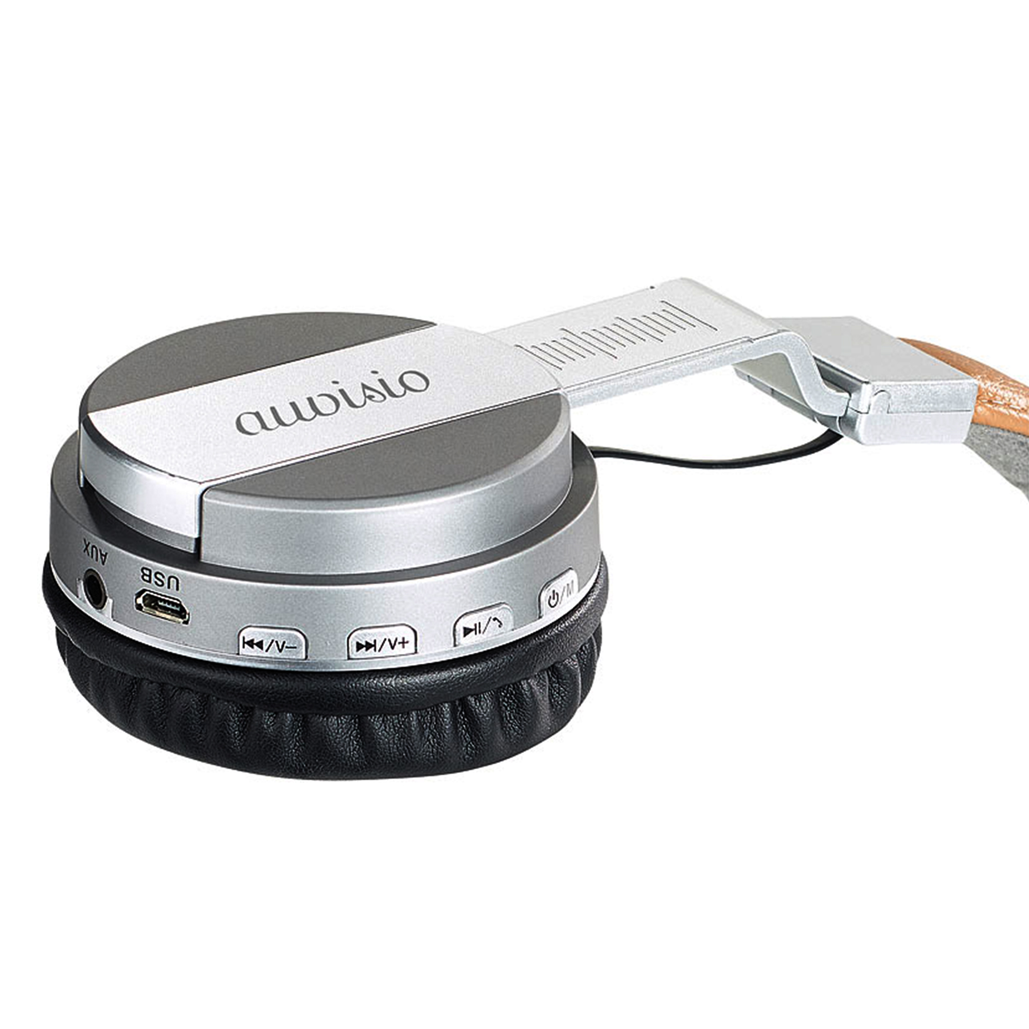 Kabellose On Ear Kopfhörer, Wireless Kopfhörer mit Bluetooth Funktion und Mikrofon, Over Ear Kopfhörer ohne Kabel, Drahtlos Kopfhörer für unterwe