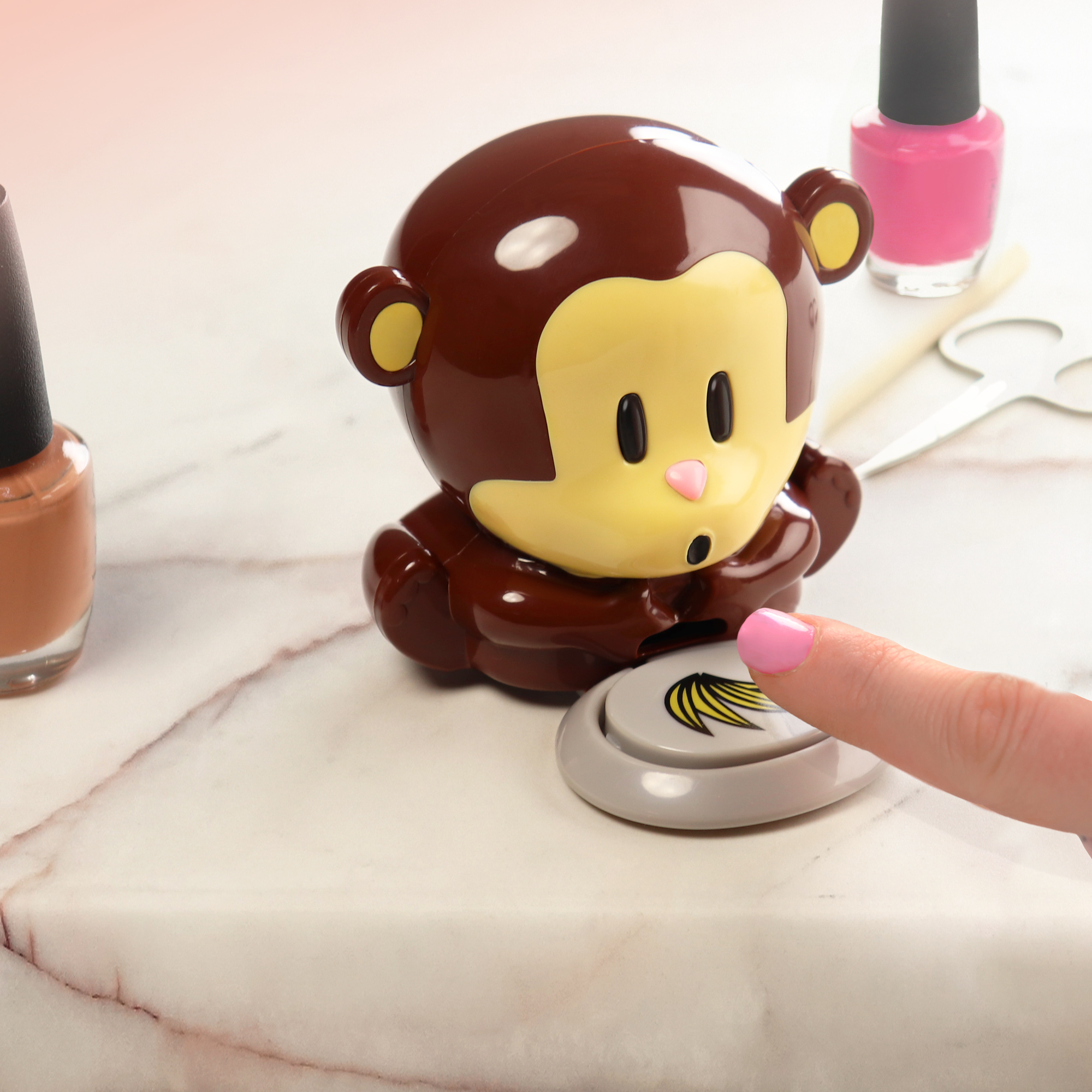 Nagellack Trockner - Affe