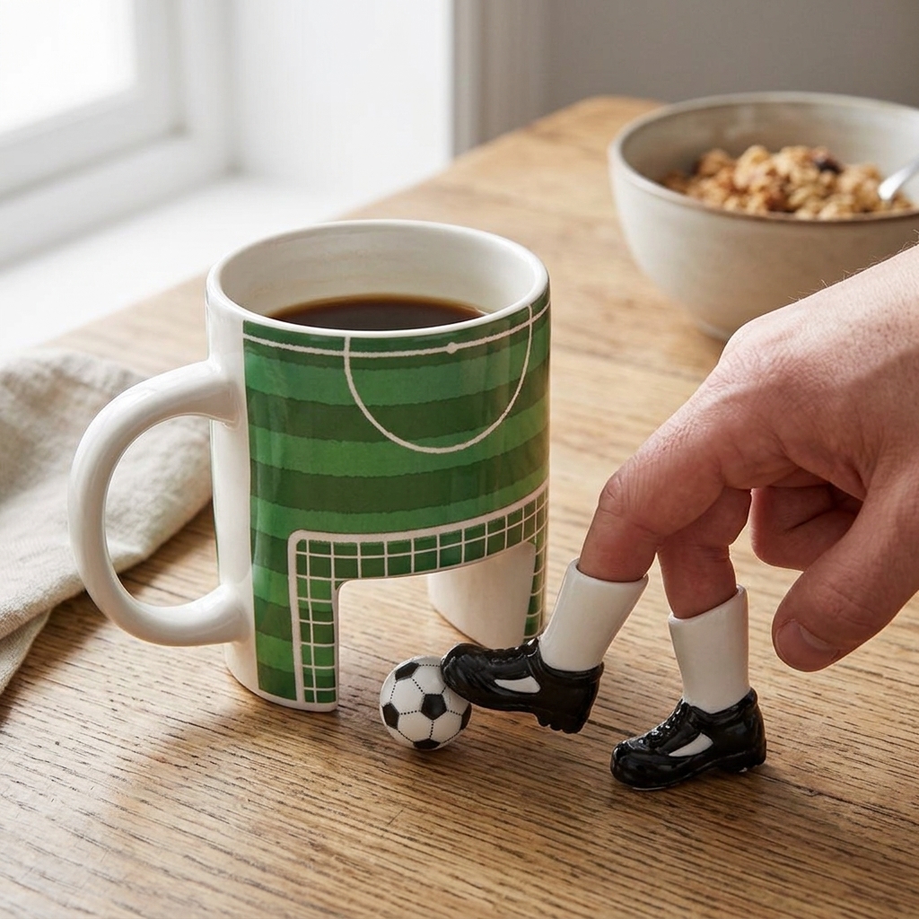 Fussballtasse zum Spielen