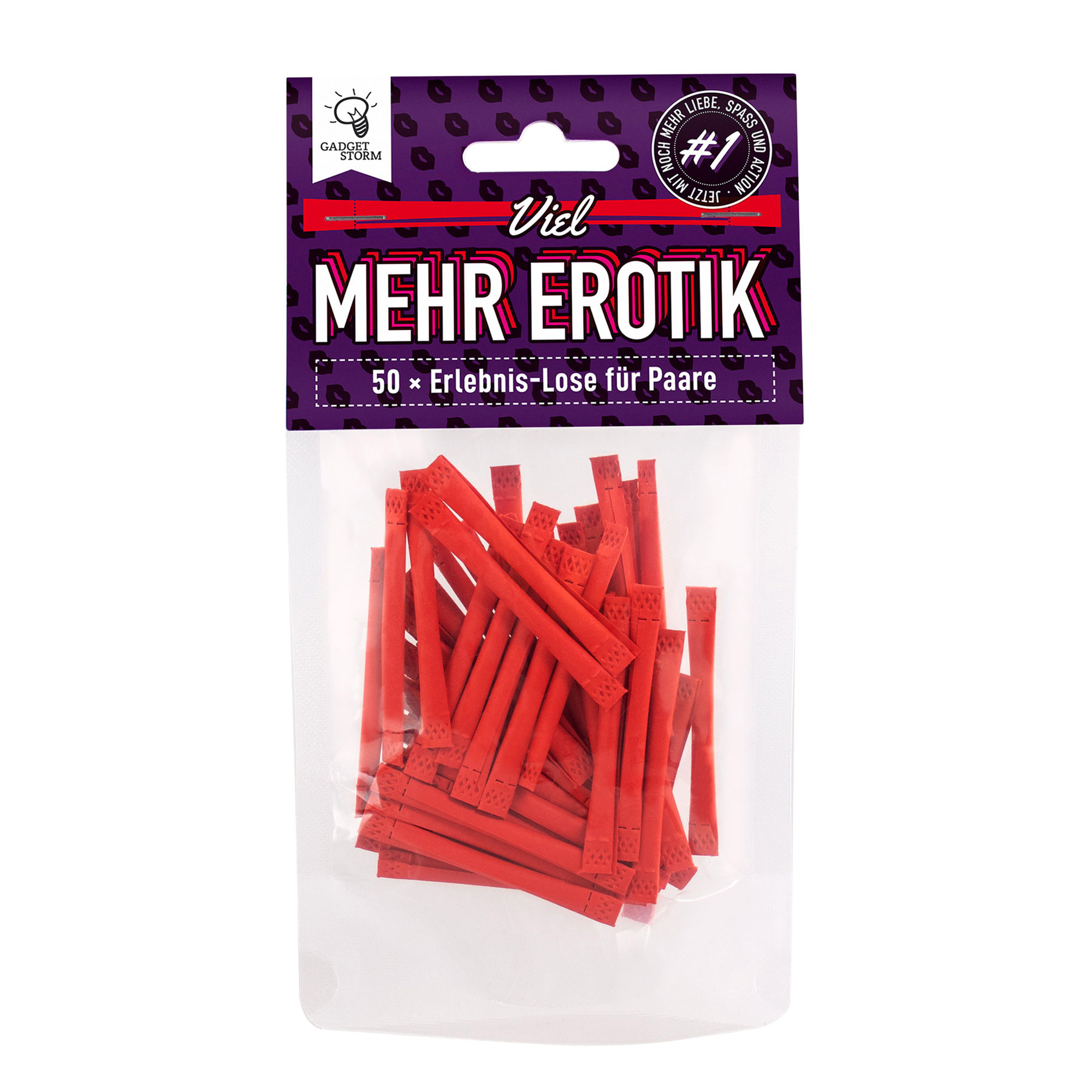 Erotische Lose für Paare - 50 Stück