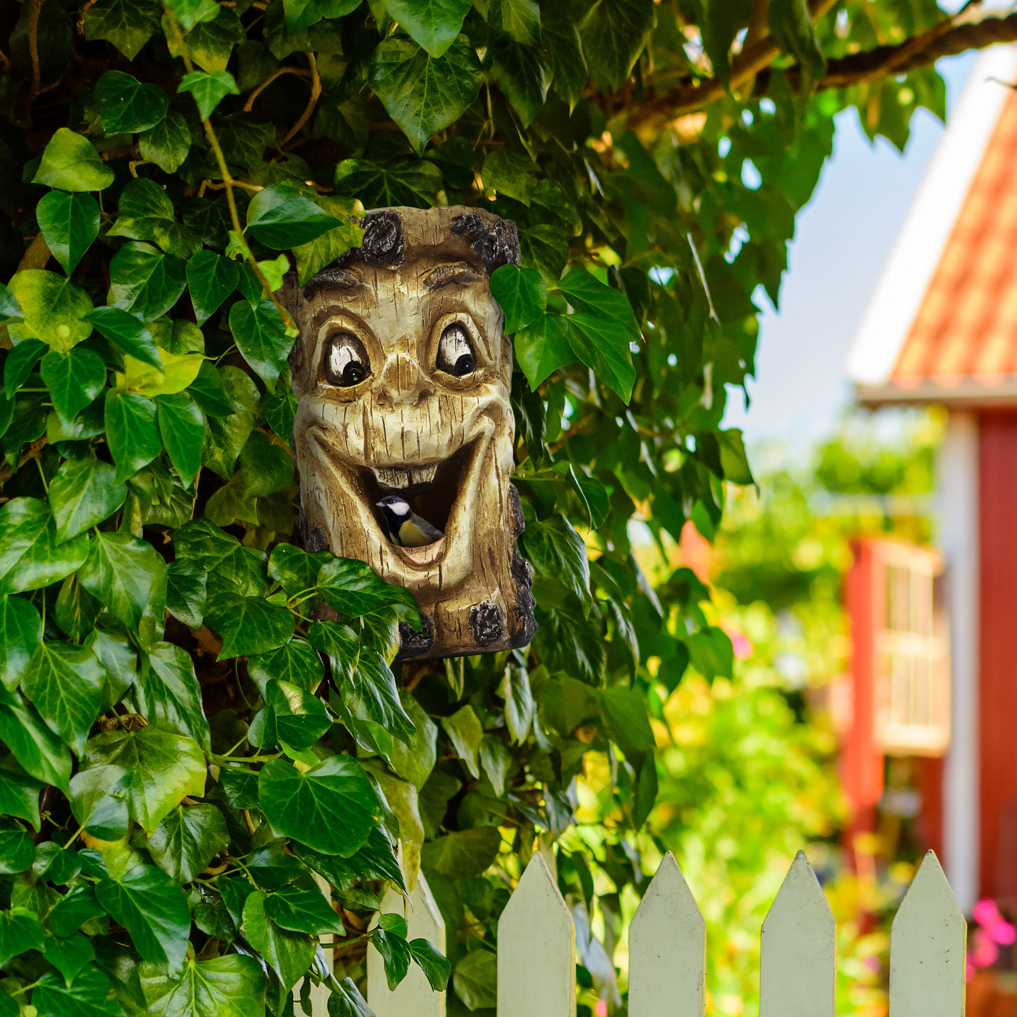 Lachendes Vogelhaus, Vogelhaus, Vogelfreunde, Geschenke für den Partner, Lachendes Vogelhaus
