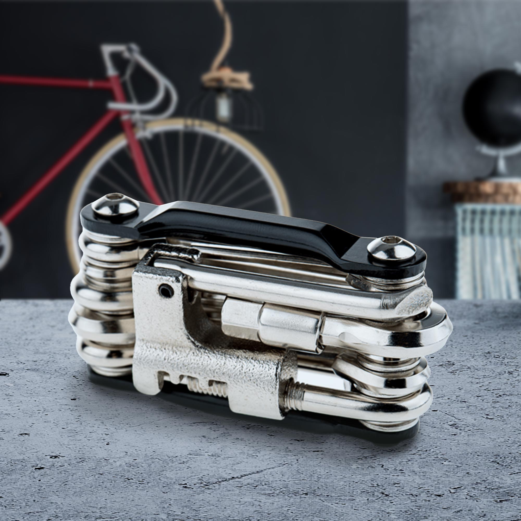 Multifunktionstool für das Fahrrad - 11 in 1