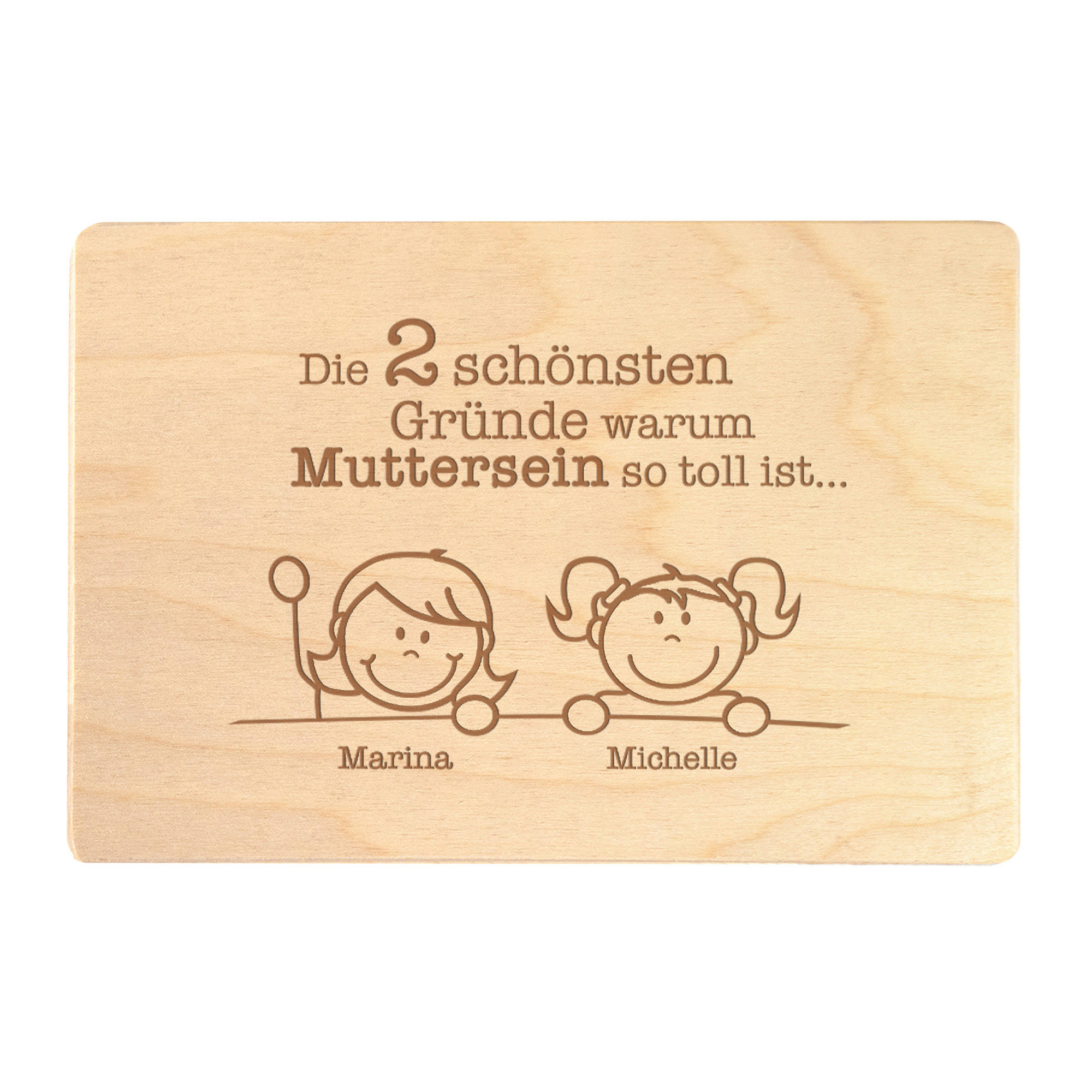Erinnerungsbox Muttersein - Personalisierte Memory Box  4