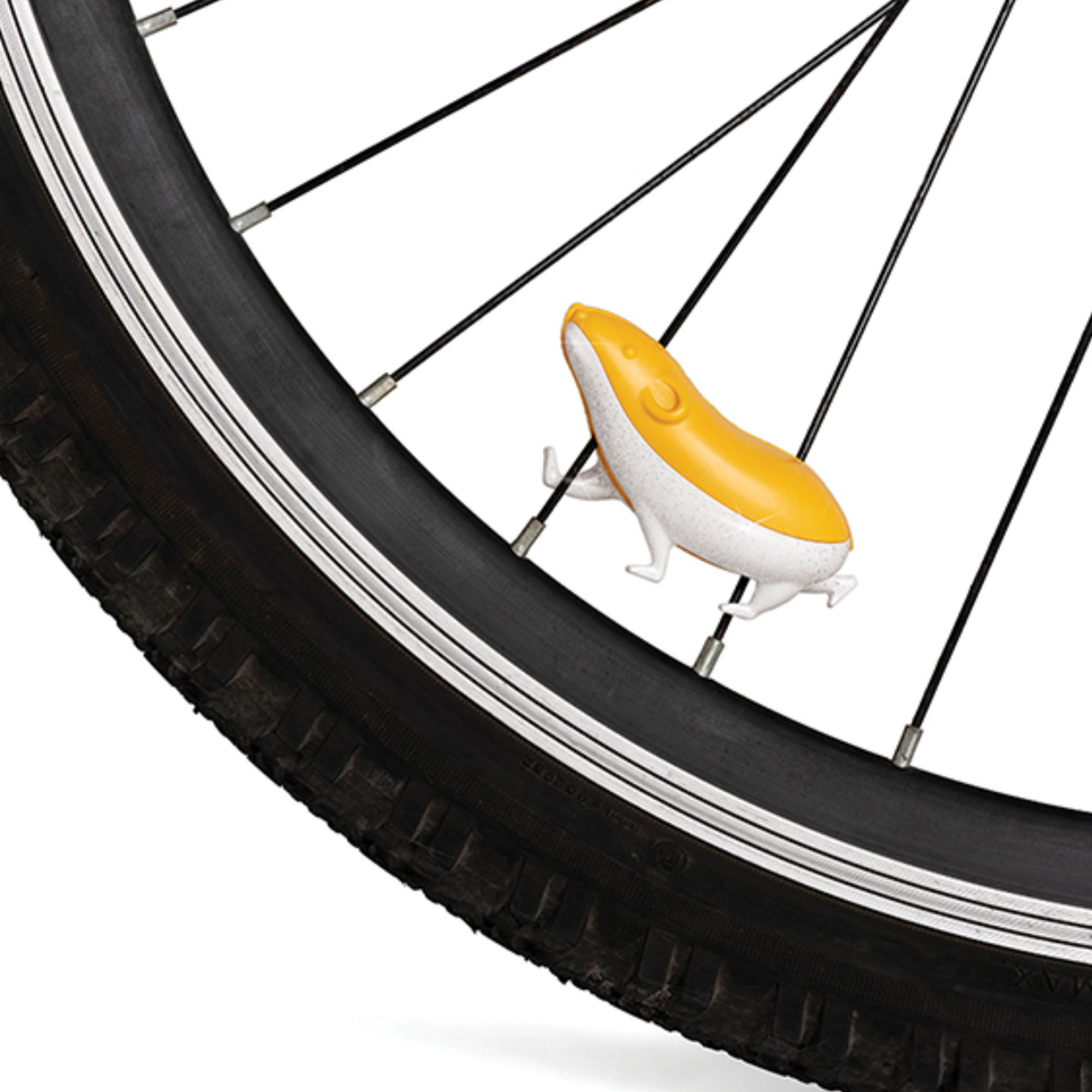 Hamster mit Glitzerbauch - Fahrrad Zubehör