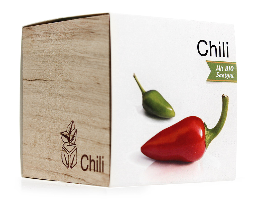 Eco Holzwürfel Chili