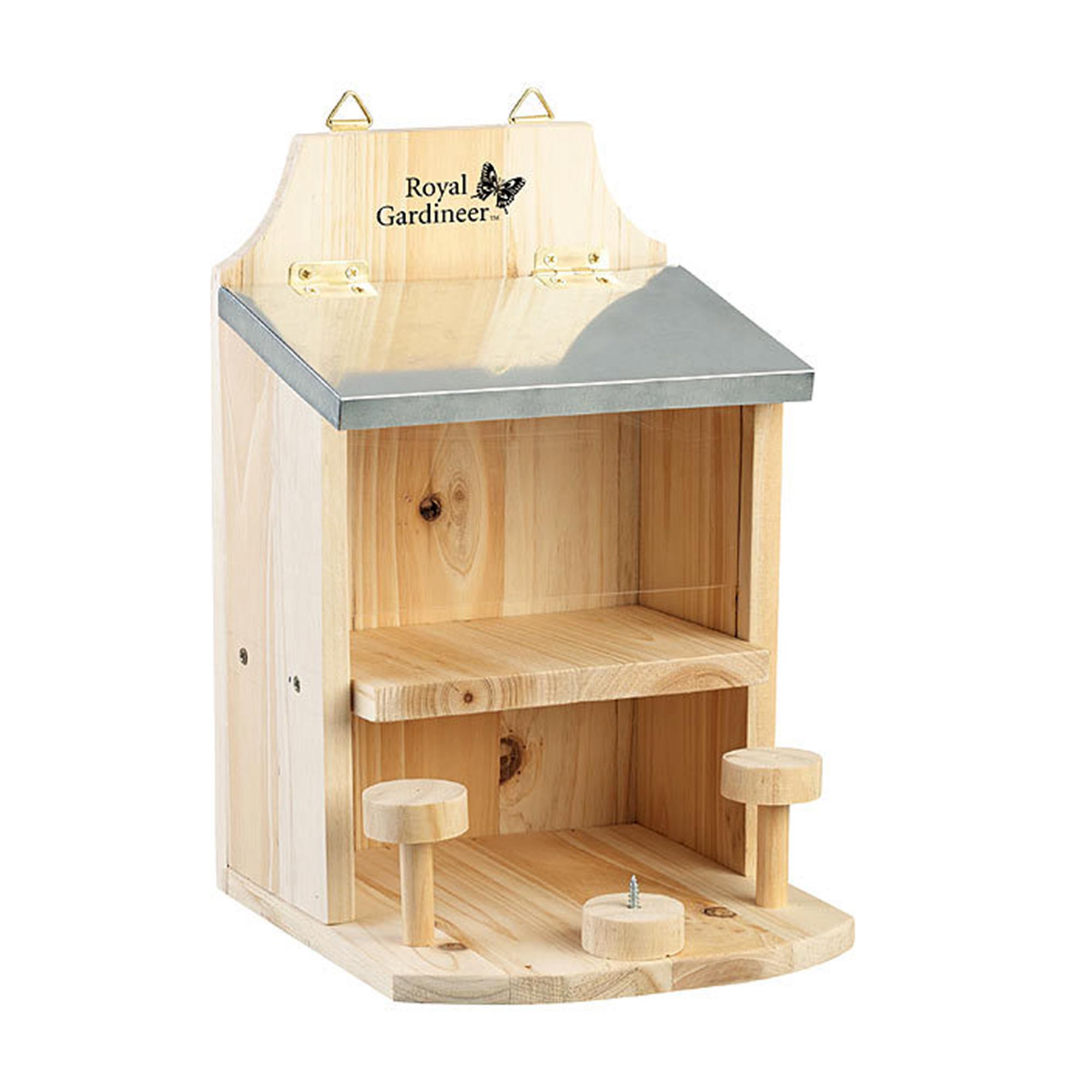 Eichhörnchen Futterhaus - Bausatz zum Selbermachen