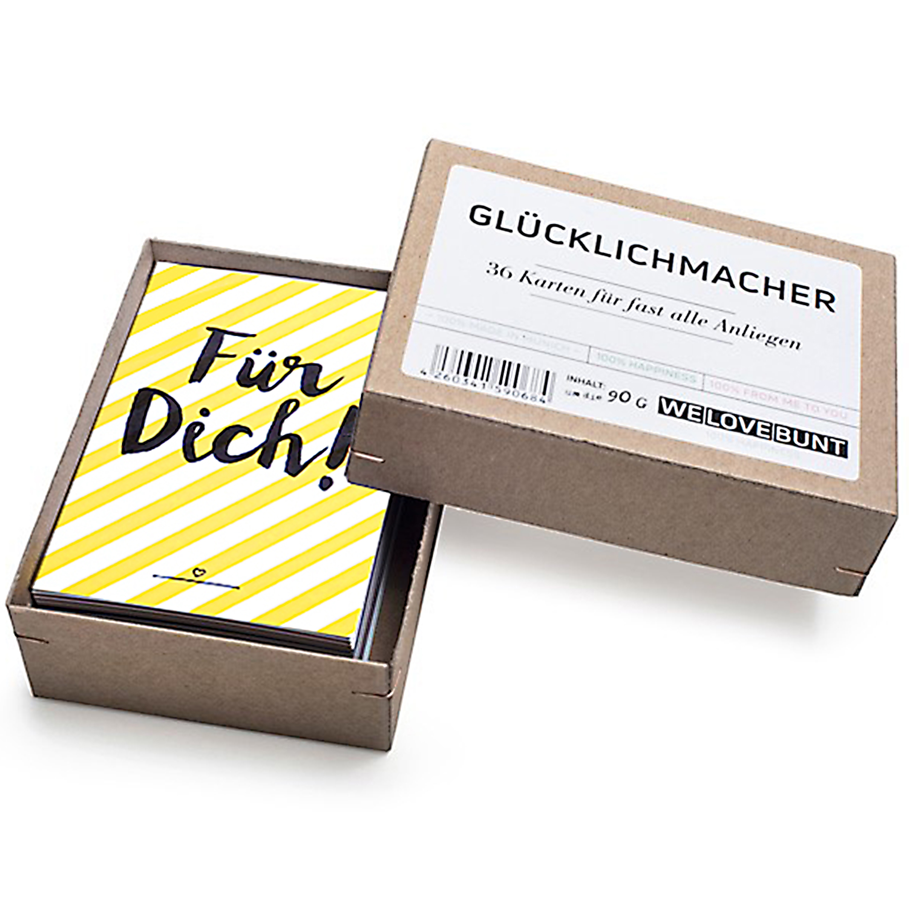 Glücklichmacher Box - 36 Karten