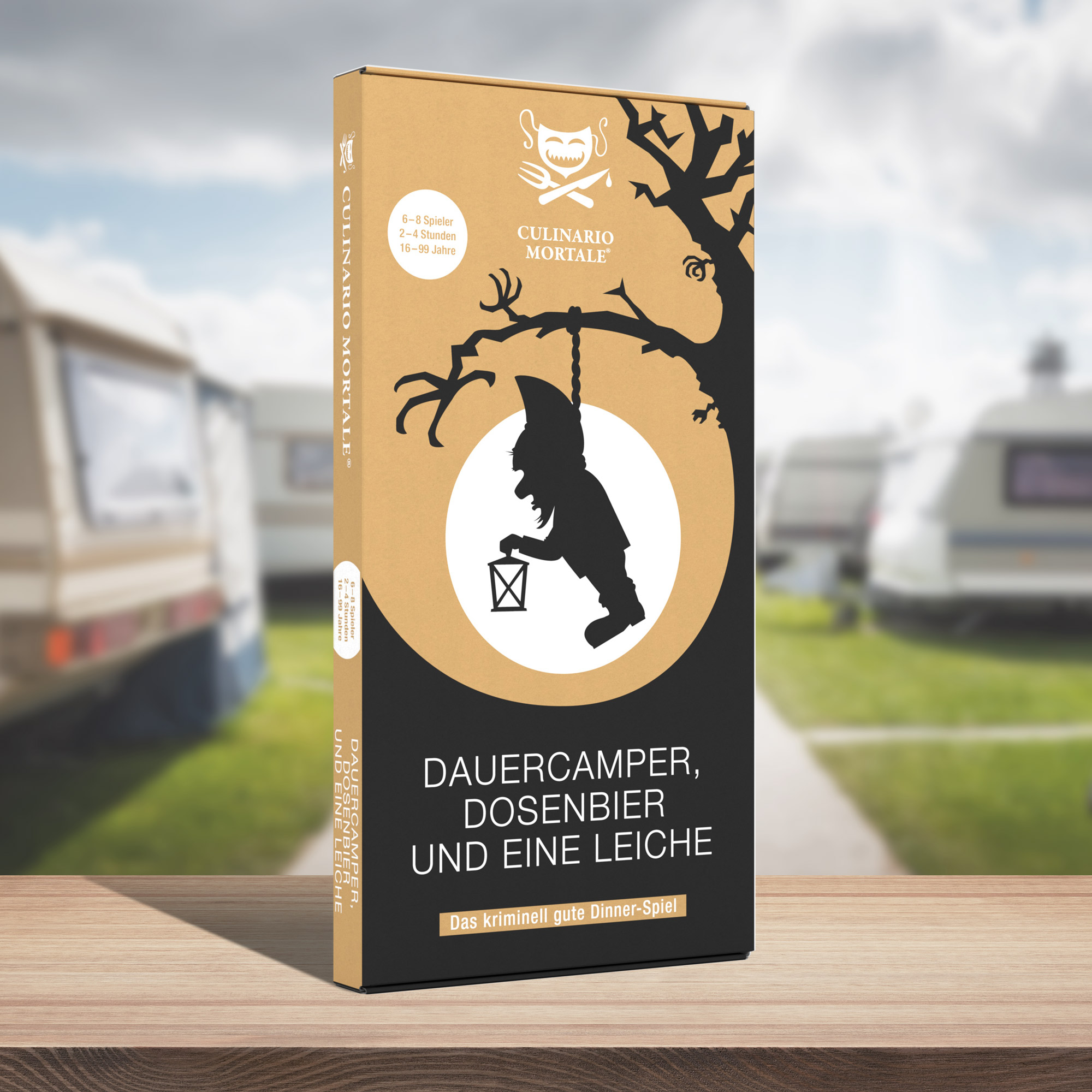 Kriminelles Dinner: Dauercamper, Dosenbier und Leiche