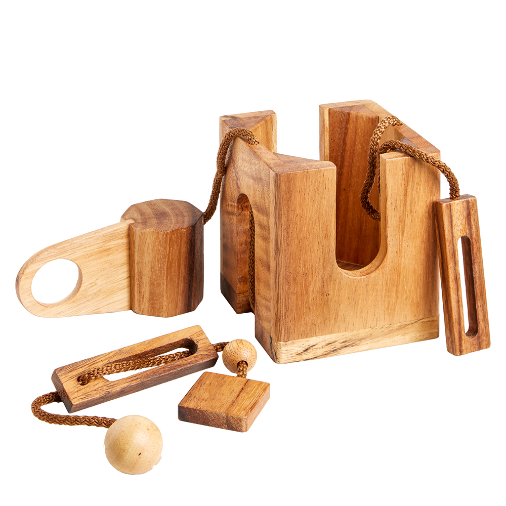 Flaschenpuzzle - Dunkel
