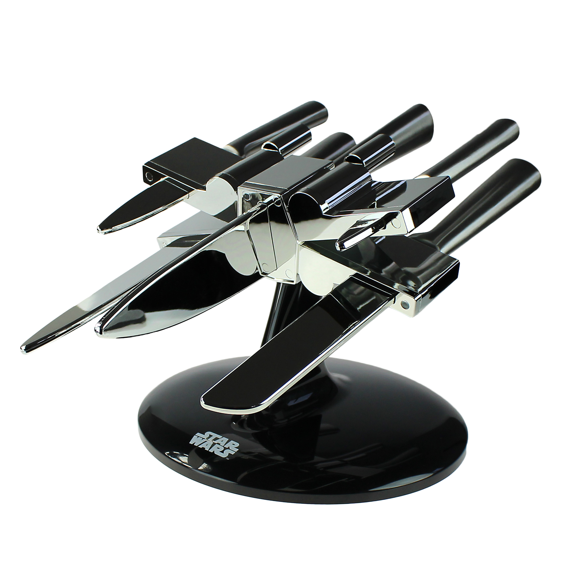 Messerblock, Messerhalter als Star Wars X-Wing, Raumschiff Messer Block