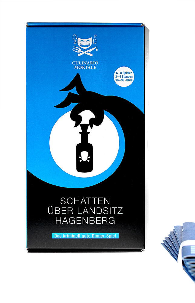 Krimidinner Spiel - Schatten über Landsitz Hagenberg